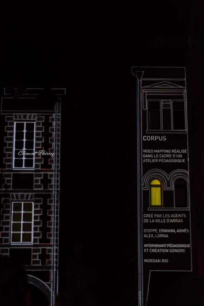video mapping Arras 